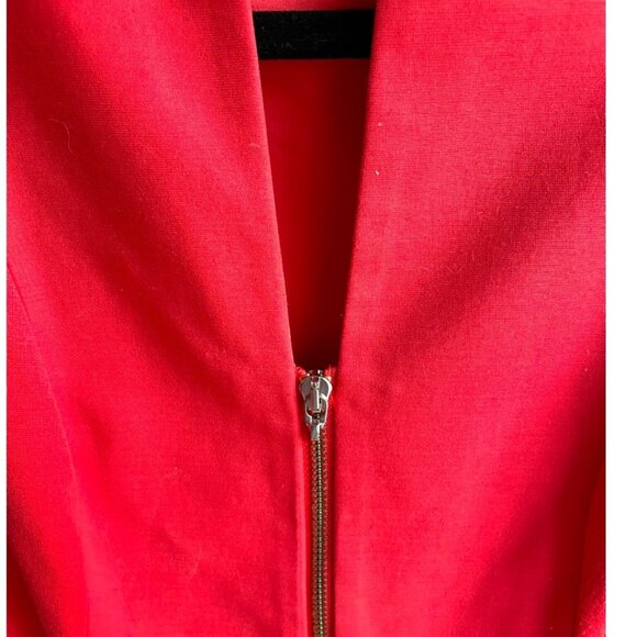 Ted Baker Red Zip-Front Dress - Picture 5 of 9